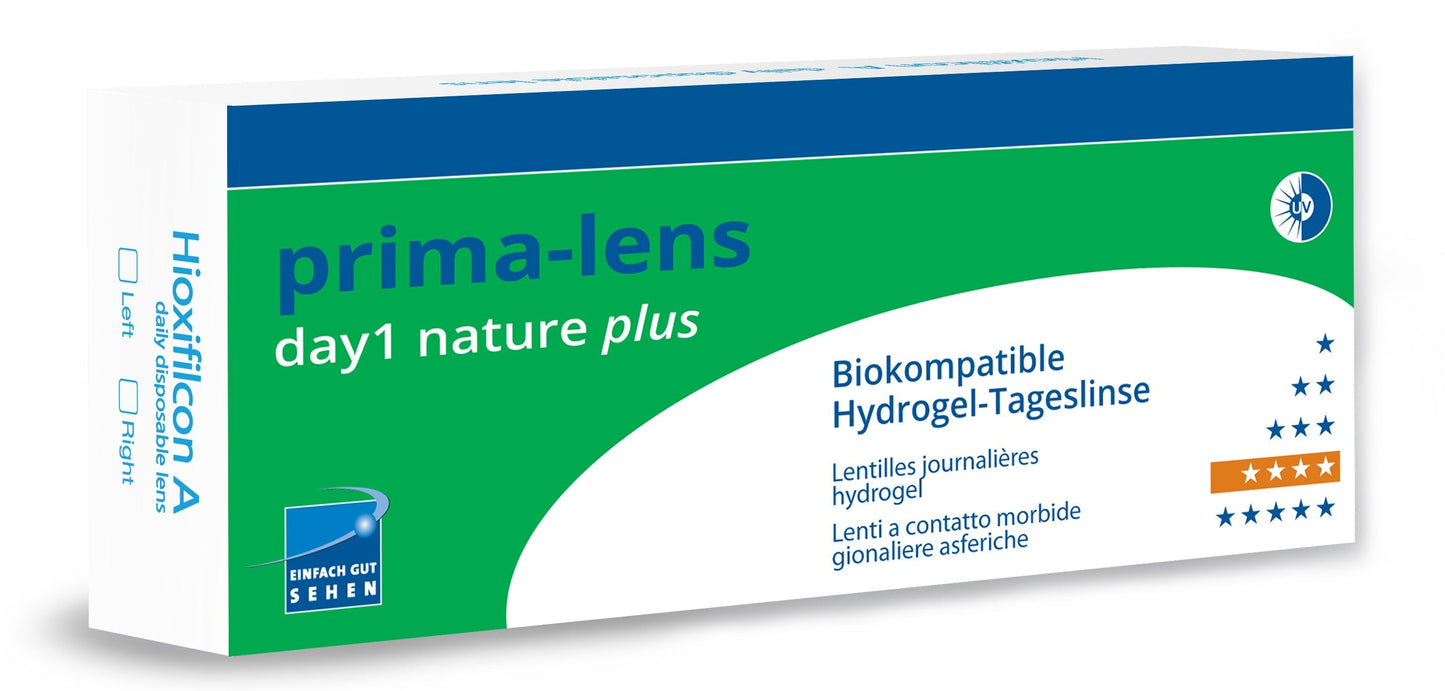 prima-lens day1 nature plus Blister