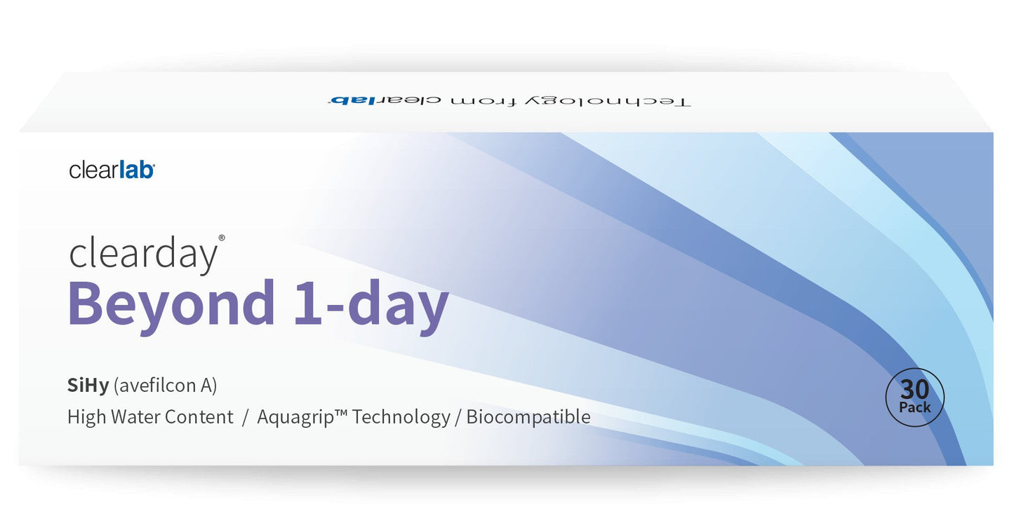 clearday® BEYOND 1-day Blister