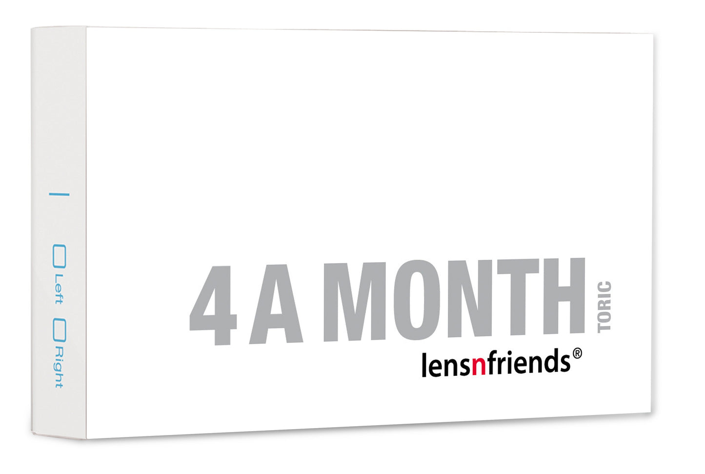 lensnfriends 4 A month toric (3s) Power -08.00