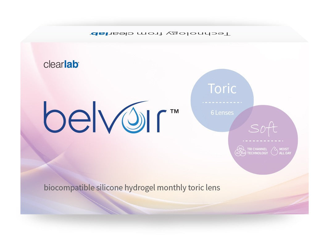 belvoir™ soft toric (6s) Power +01.00