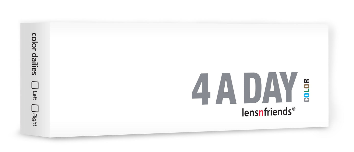 lensnfriends 4 A DAY COLOR (10s) Power -03.75