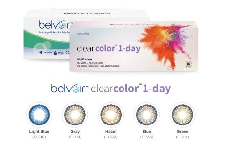 Clearcolor™ 1-Day (Blister) Power 00.00