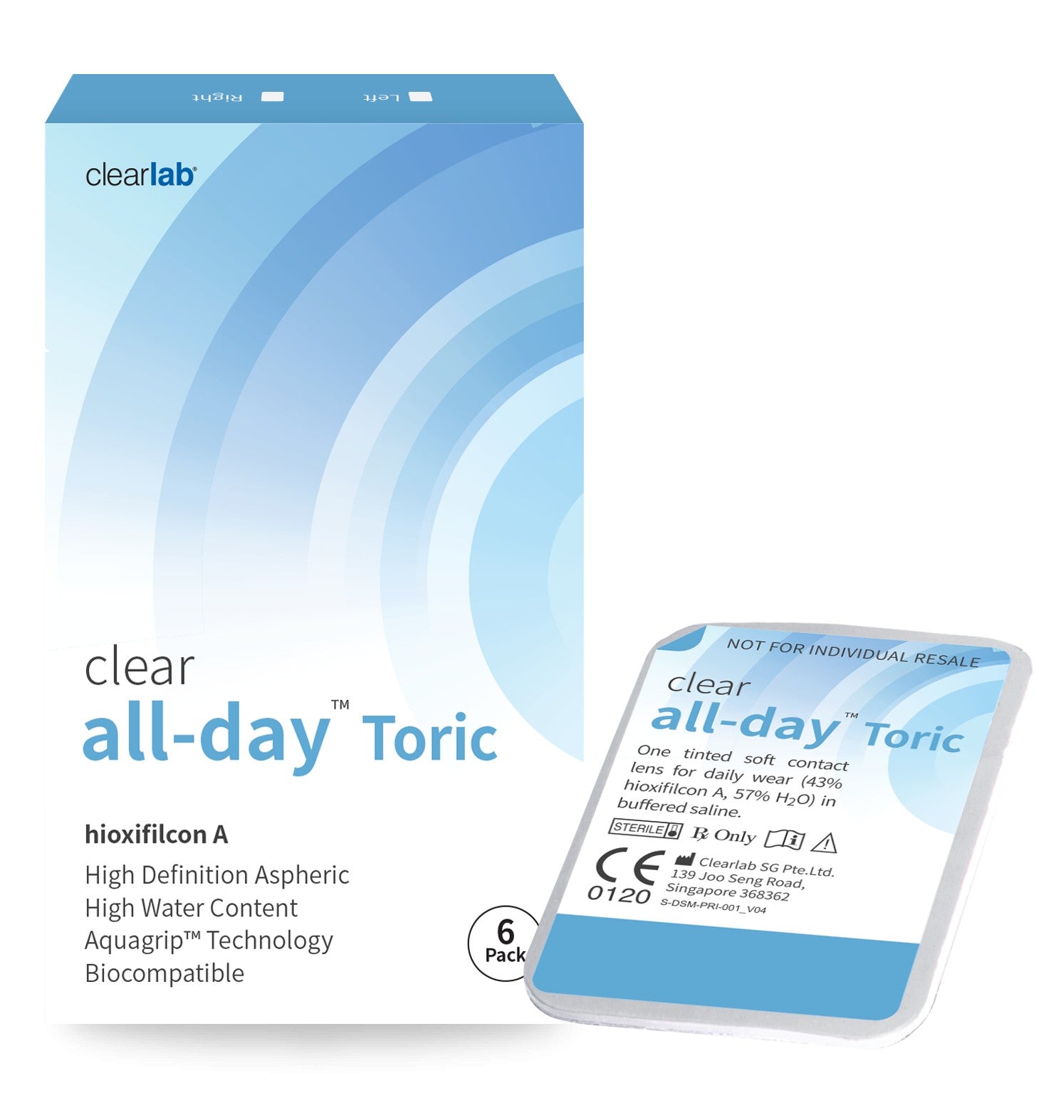 clearall-day Toric (Blister) Power -02.75