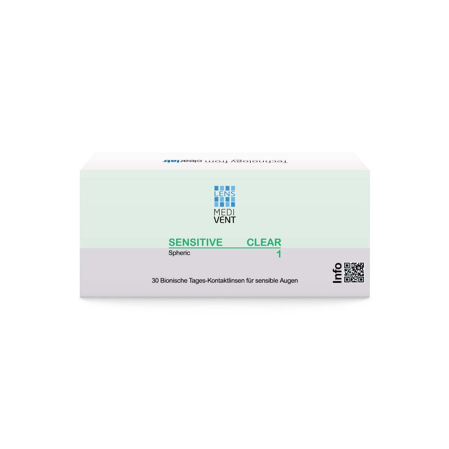 Medivent Sensitive Clear 1 day 30s